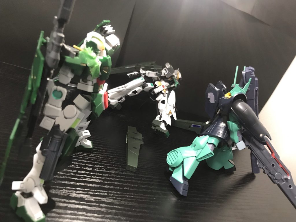 サバーニャァ「ま…て…君は…」デュナメス「成層圏の狙撃師…」サバーニャ「かっこ…いい…」ディジェ「この先が目標の城拠点だ!」ディジェ「行くぞ!」デュナメス「おー」