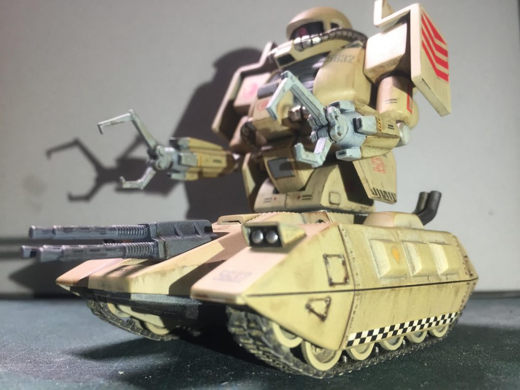 旧キット ザクタンク–4枚目/制作者：ジョニー服部
