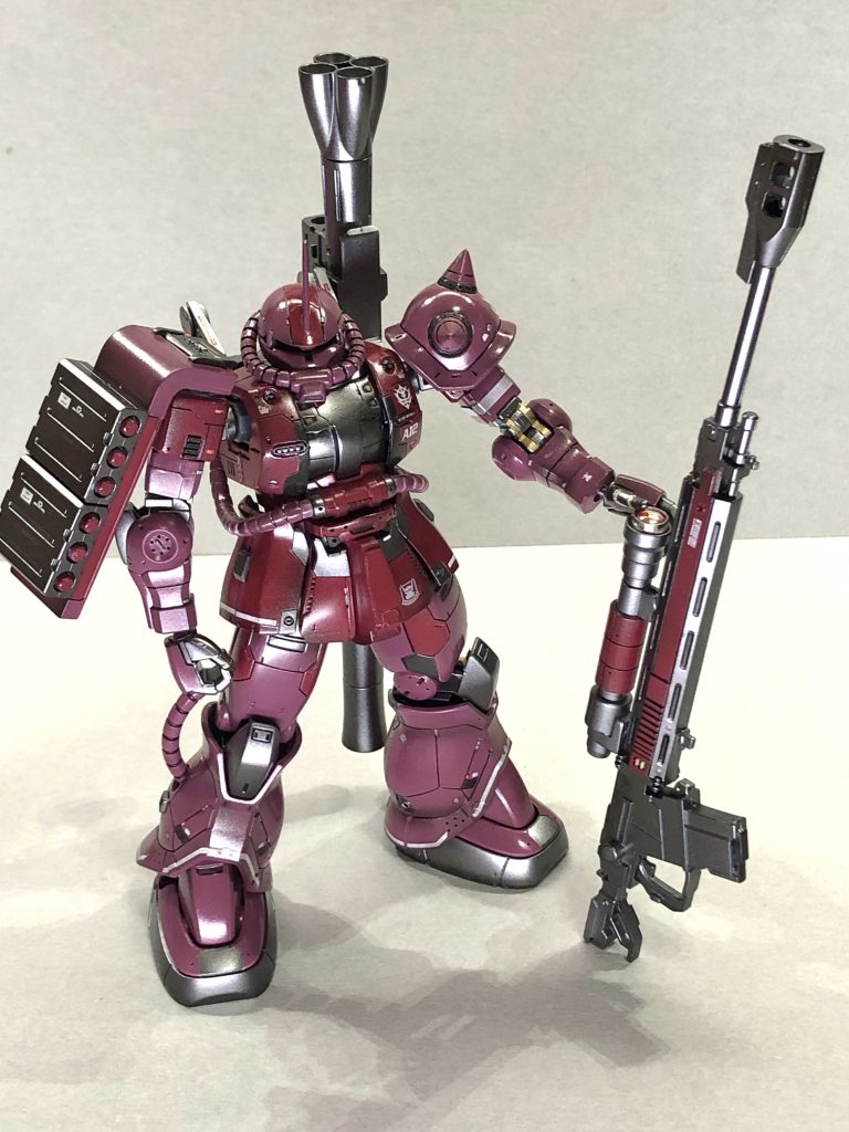 HGオリジン版シャア専用ザク2–2枚目/制作者：black🇯🇵