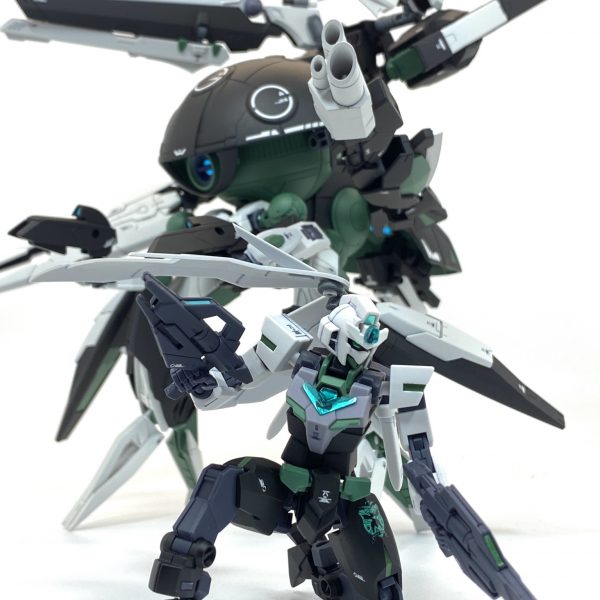 コアガンダムメイ&プルティネアガンダム