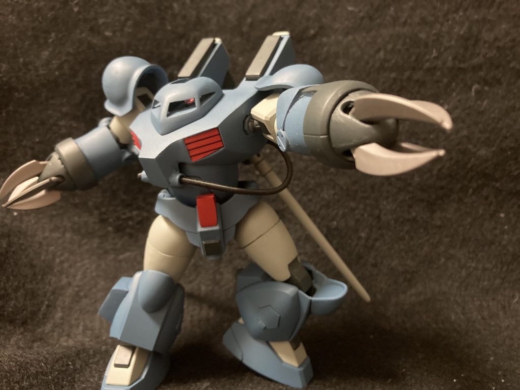 ハイモックをベースにしているため割と狙ったポーズも取れちゃったりします…カッチョイイ(´✪ω✪`)