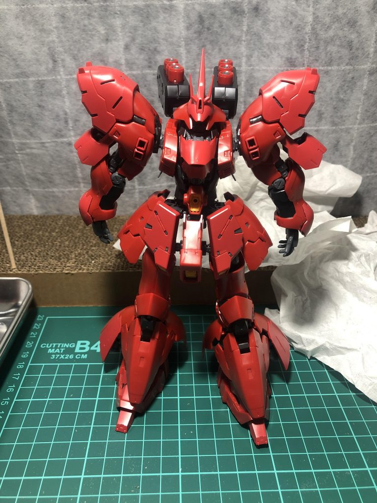 いわゆる素組この地点で15年前とのガンプラの出来ばえの違いに感動していました(笑)