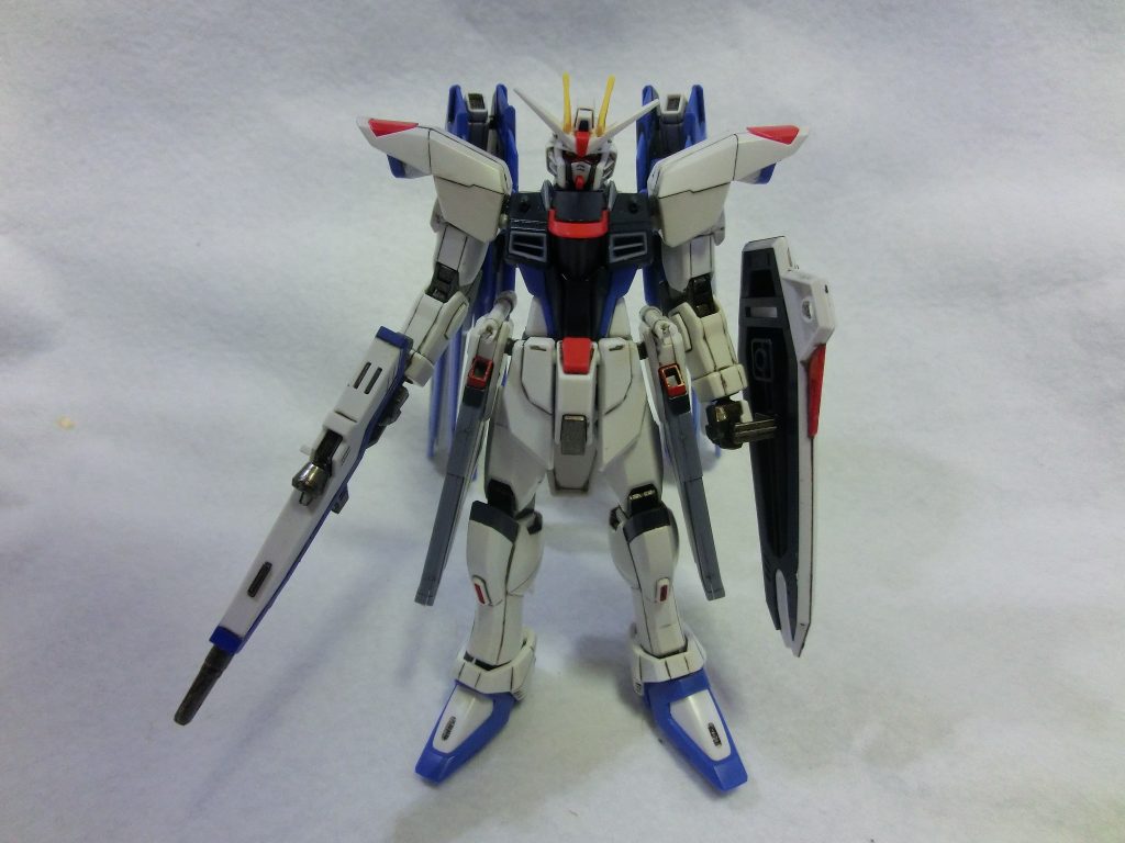 HGCE　フリーダムガンダム　ガンダムマーカー塗装–2枚目/制作者：Gタクヨ