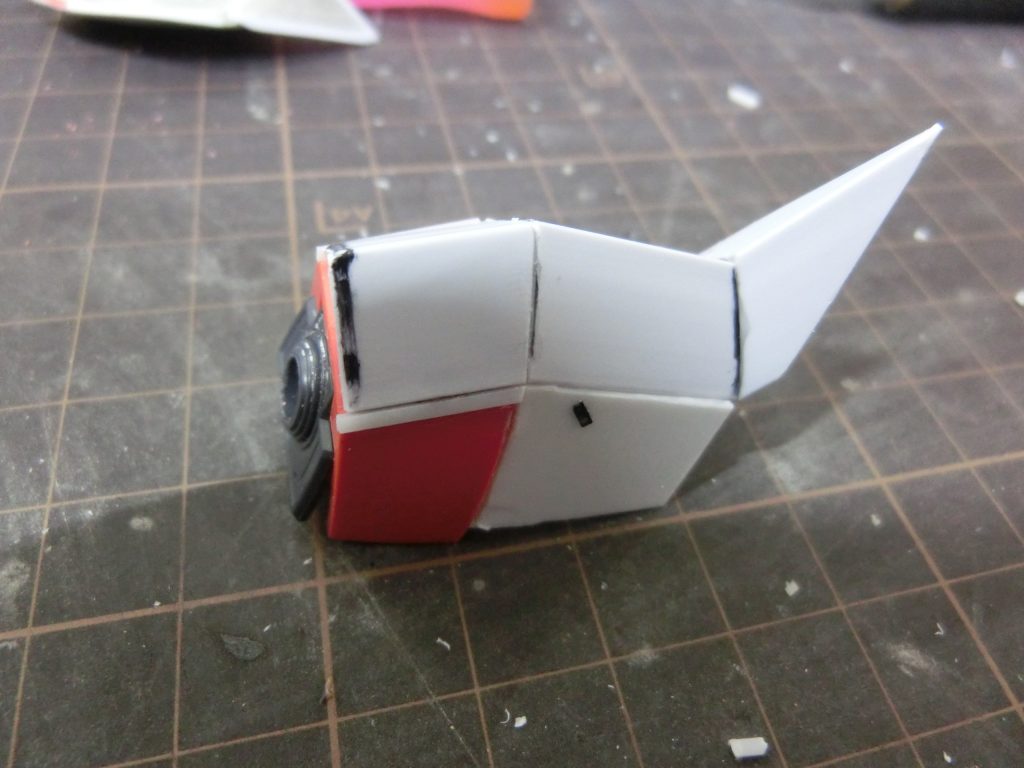 一番苦労したのは、やはりこの肩パット形状です・・・ご視聴ありがとうございました。