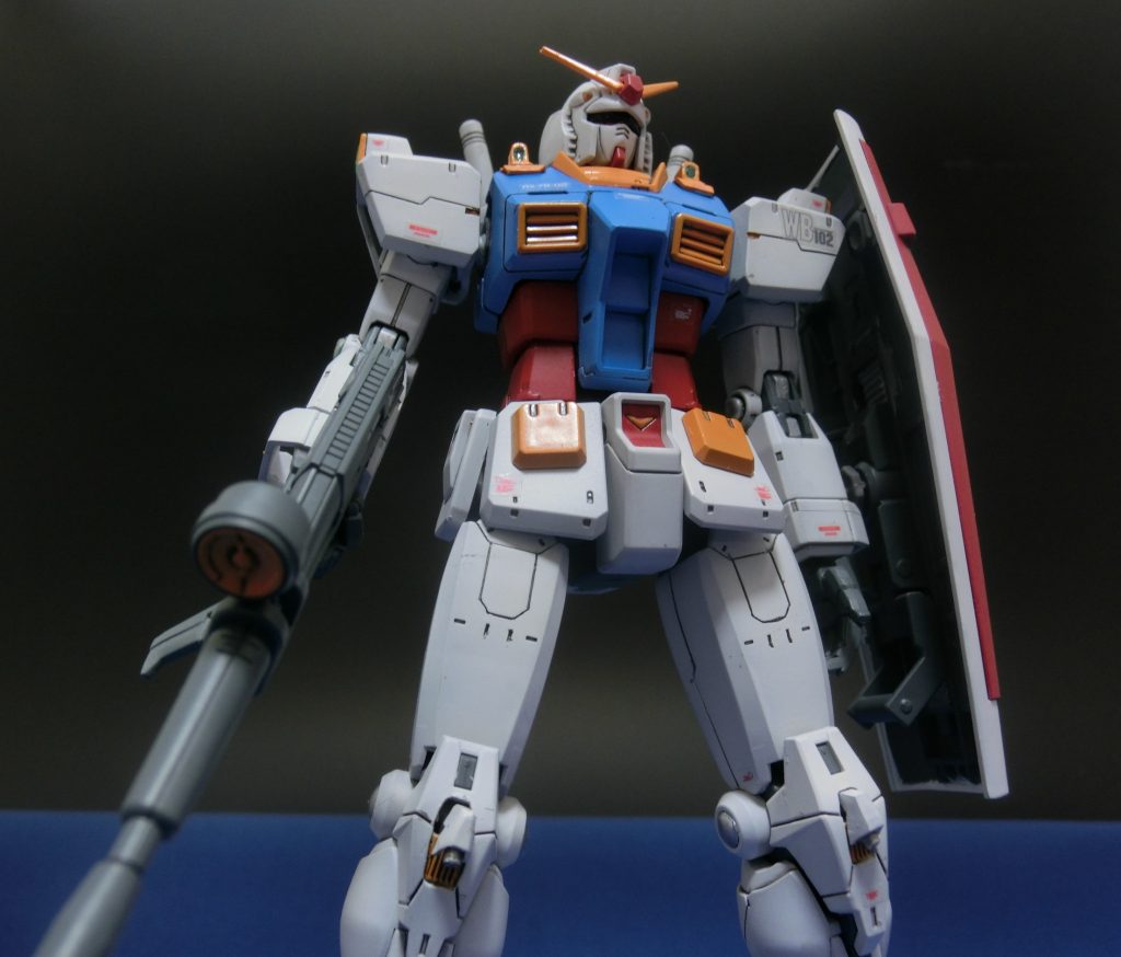 HG 1/144 RX-78-02 ガンダム　後期型(GUNDAM THE ORIGIN版)–3枚目/制作者：hiroshim