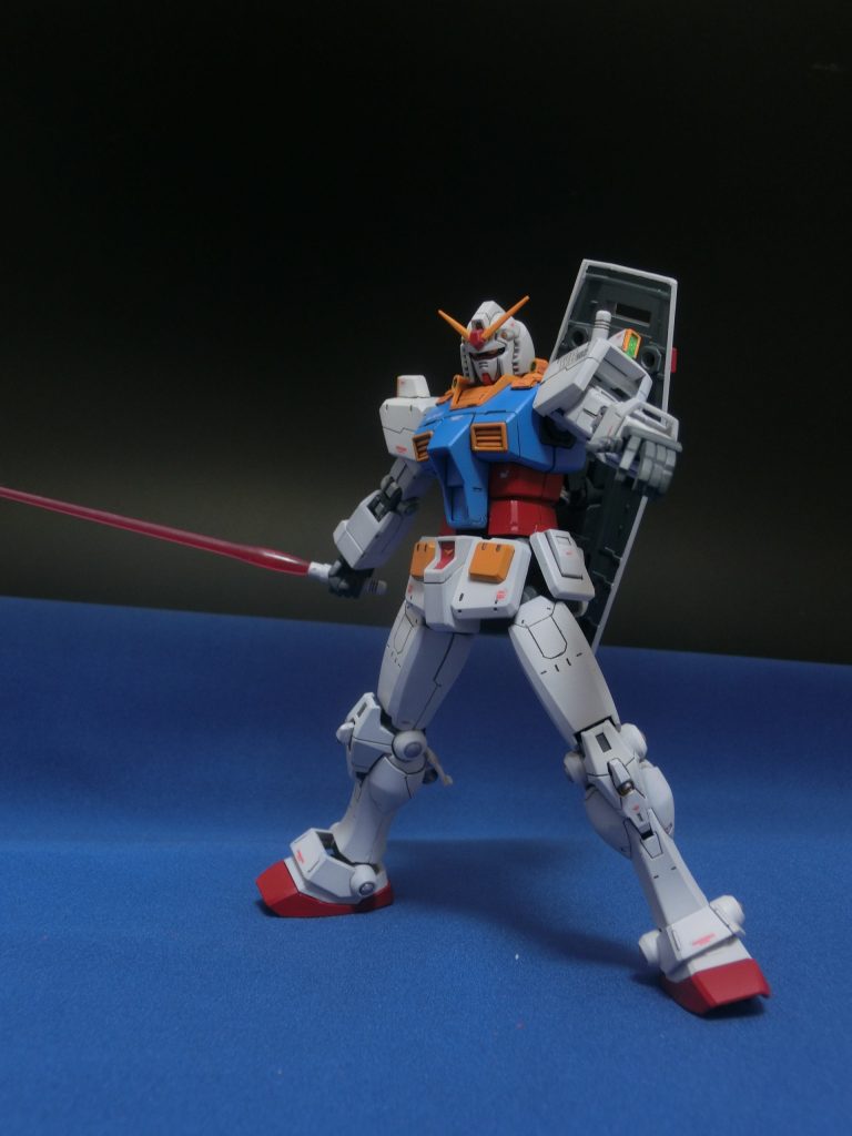 HG 1/144 RX-78-02 ガンダム　後期型(GUNDAM THE ORIGIN版)