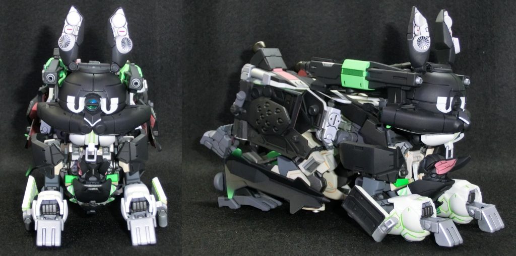 ホバー移動可能な精密射撃形態・うなンクスモード