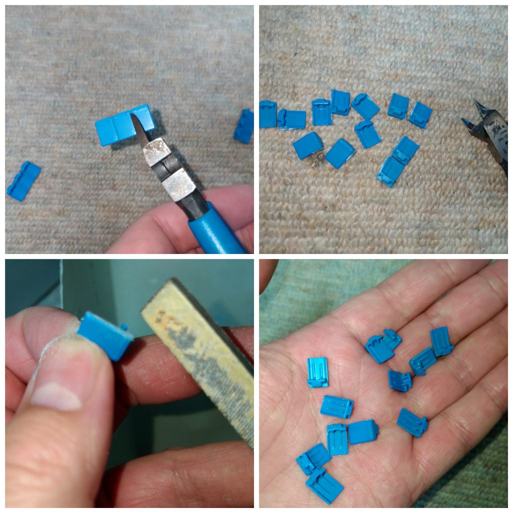 コンテナハッチの独立開閉改造