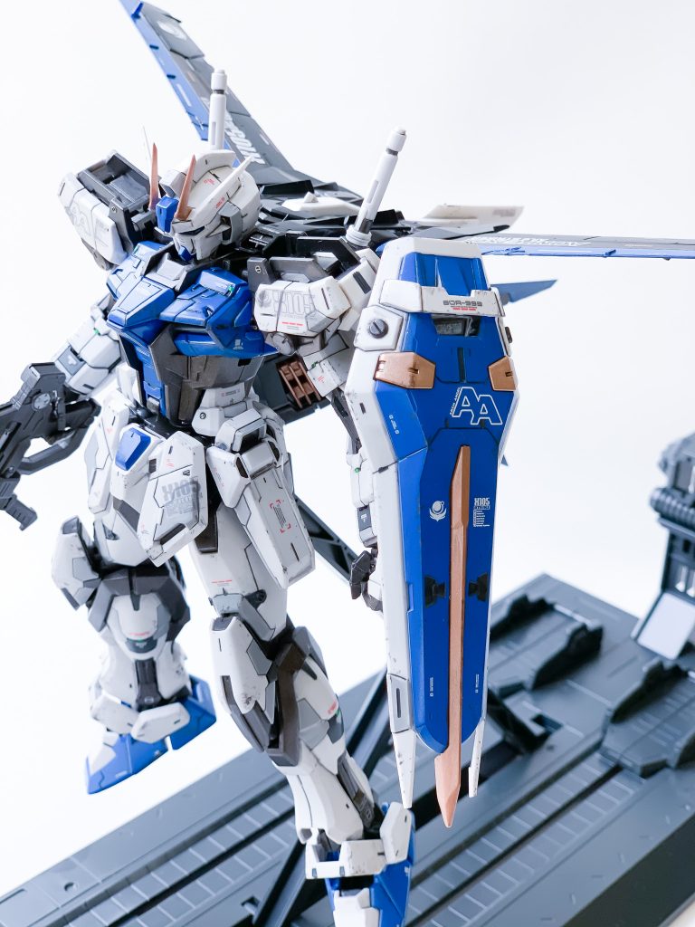 MGエールストライクブルーシエルガンダム–4枚目/制作者：@praZo001