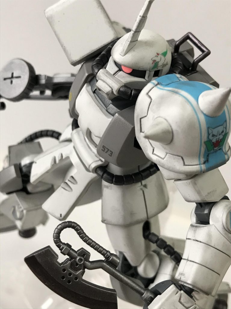 HG マツナガのザク–3枚目/制作者：mkoku