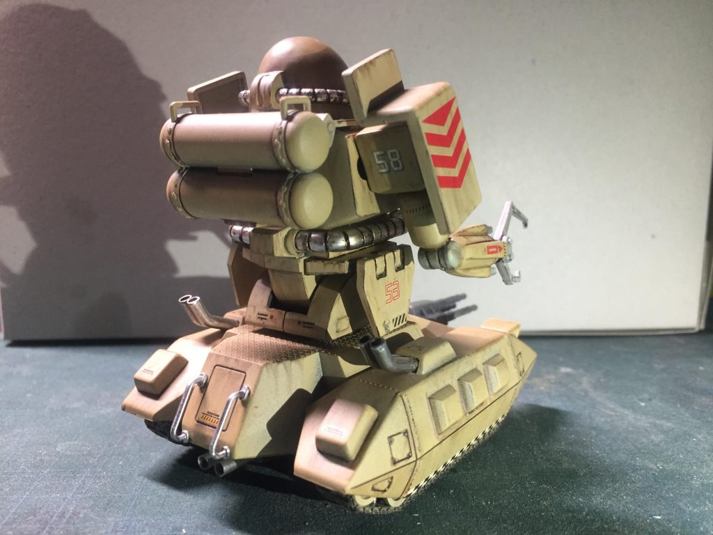 旧キット ザクタンク–3枚目/制作者：ジョニー服部