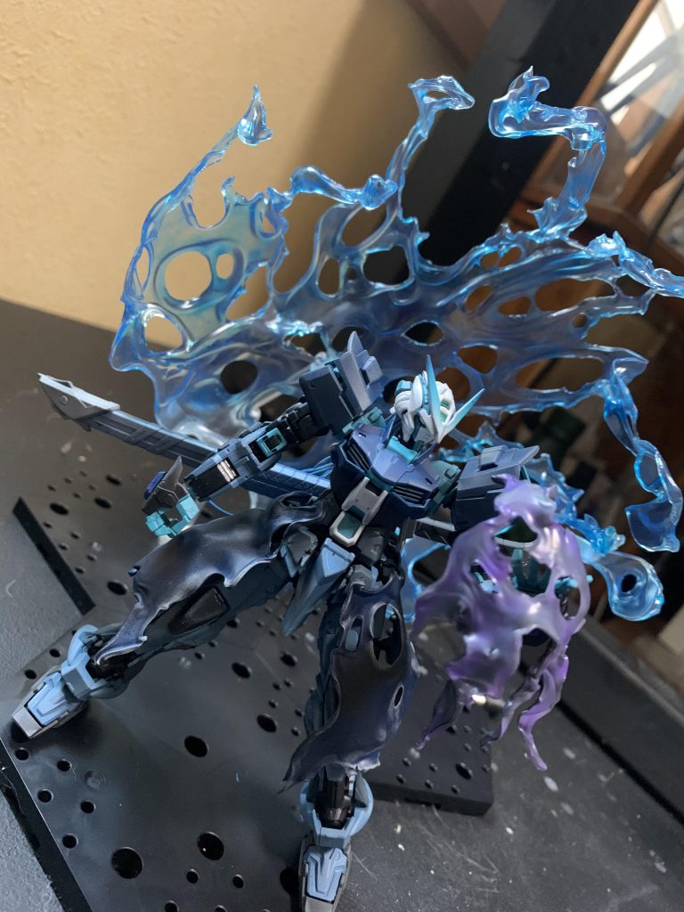 手だけRGディスティニープラ板でヘルフレアを再現