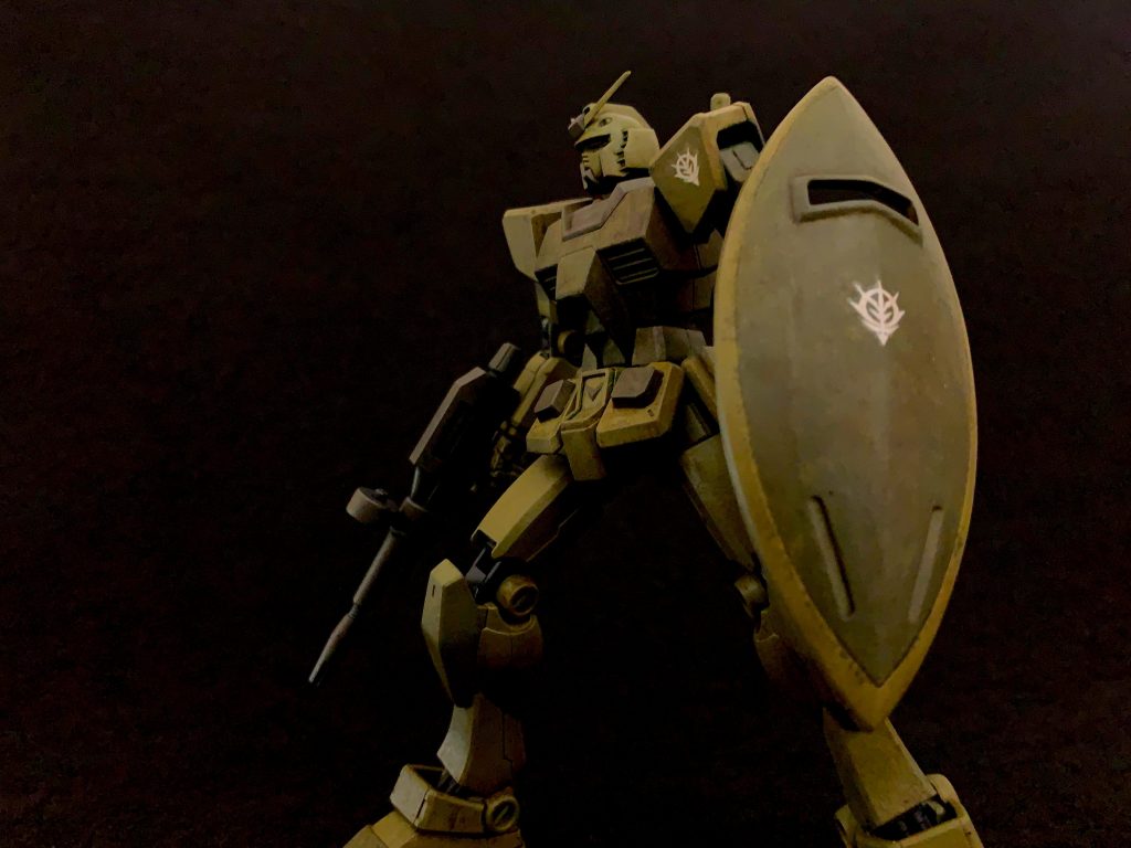 ゲームに登場するそうなジオン軍鹵獲仕様ガンダムの虜になってしまいました。