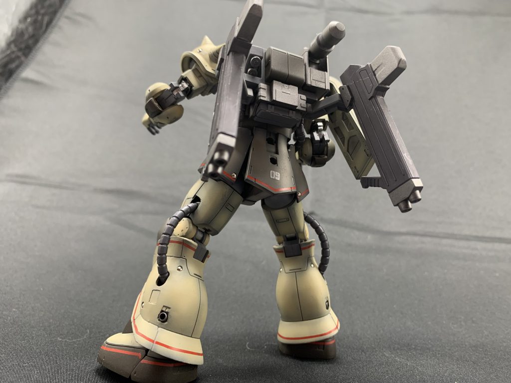 後ろからパシャリ