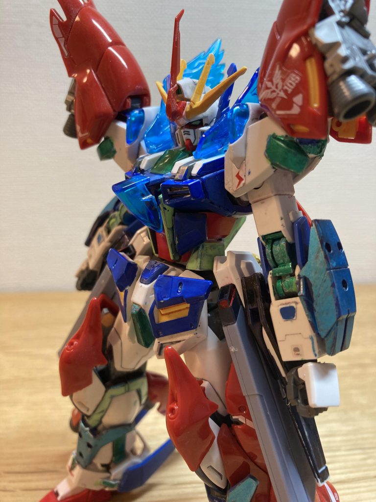 今回の改修でさらに追加されたのはシナンジュのパーツである。シナンジュが持つ爆発的な加速を得る為である。結果的にシナンジュ以上の加速を得たと言っても良い