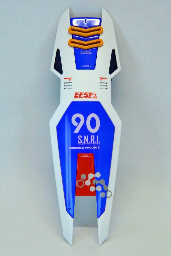 テカテカのシールドHEXデカールを貼ってみました、個人的には気に入っています。