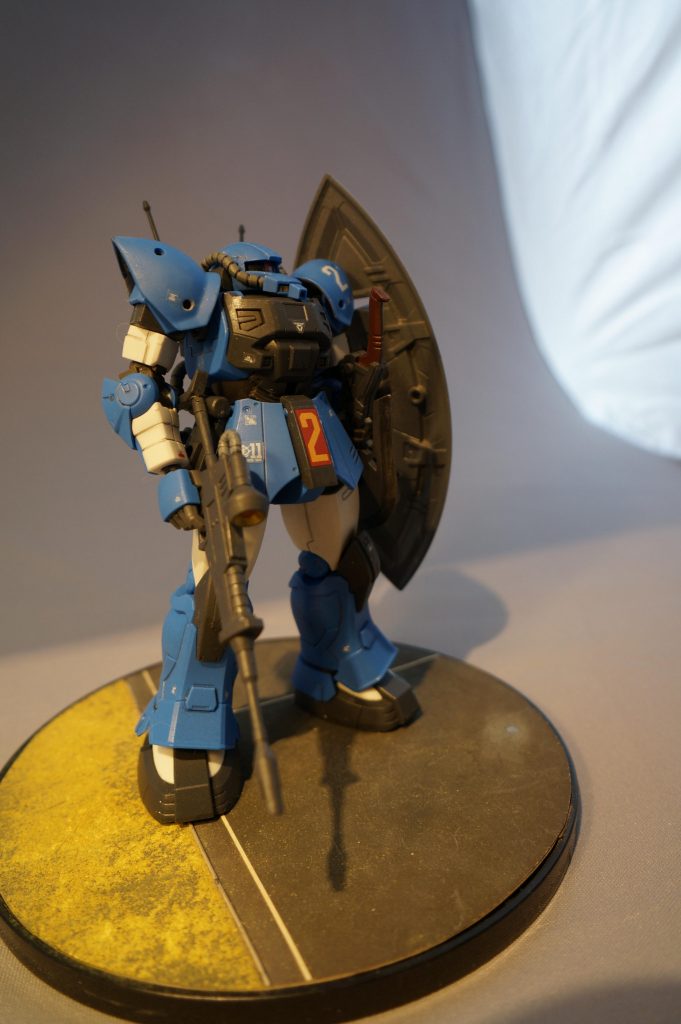 本体は合わせ目消し・部分塗装仕上げです。