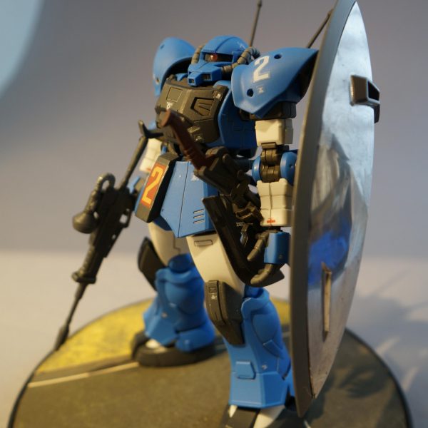 HG　MSD アクトザク　試作耐ビームコーティングシールド装備