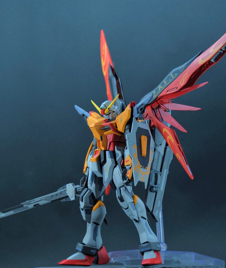 MG デスティニーガンダム ハイネ機–2枚目/制作者:Tomato.nit