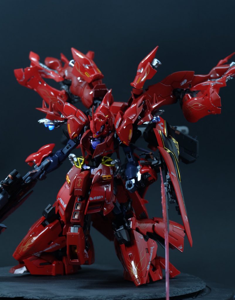 最大高機動状態いろんなところがパかっと開きます