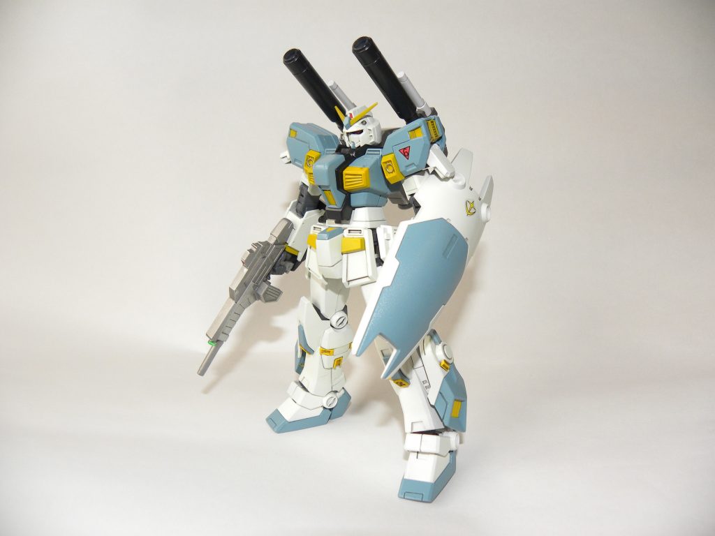 さて作品についてですが、現存のスジを深めに彫り直しつつ肩のサイドアーマーを厚くした他はほぼ元キットのままです。さすがオリジン系キットだけあって、造形クオリティはなかなか高い!