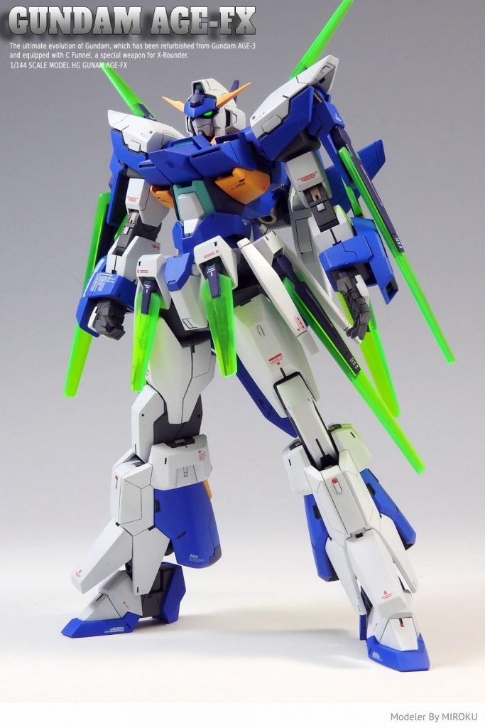 ガンダムＡＧＥ－ＦＸ–3枚目/制作者：MIROKU