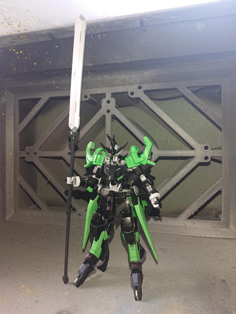 身の丈をゆうに越えるバトルランス