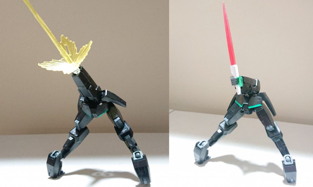 武装はビーム砲にビームサーベル。 