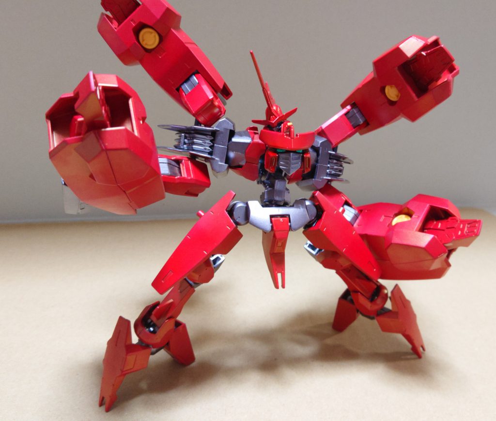 4つの強靭な腕を駆使した近接戦を得意とする。