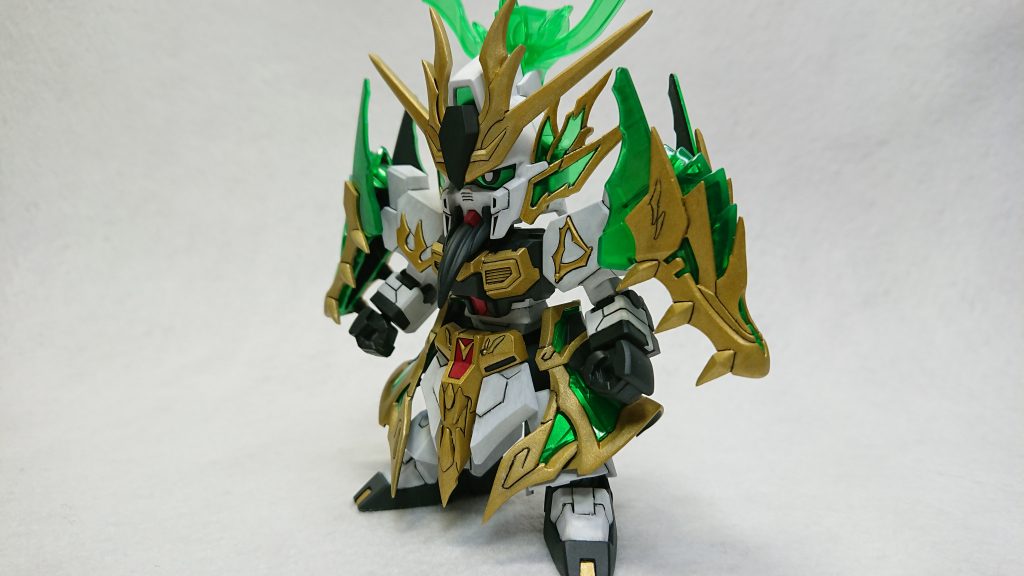 三国創傑伝　関羽νガンダム–3枚目/制作者：しらいし