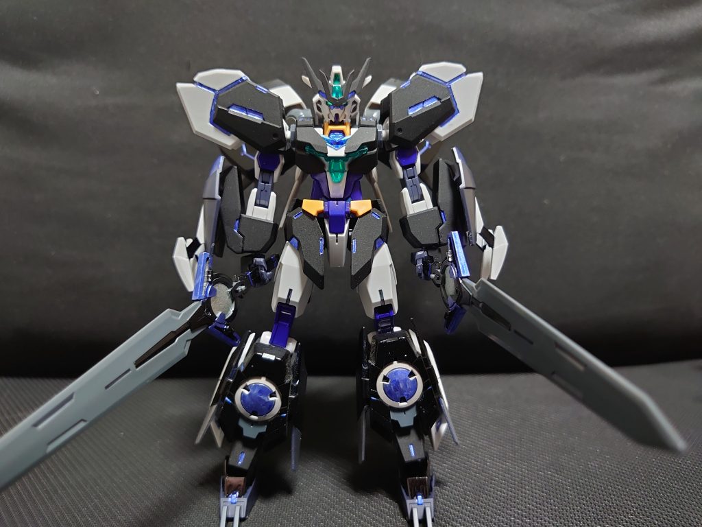 プルートガンダムダブルオー系のパーツを使っているので一様トランザム可能です。