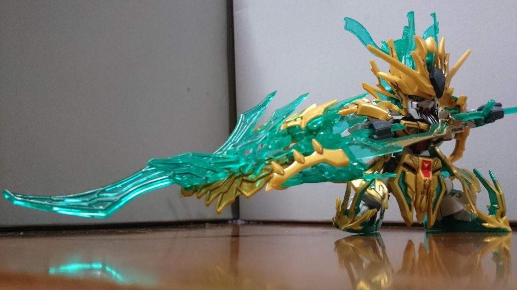 こちらは戦闘時表情のみ。青龍偃月刀・至極でかっ！でもかっこいい！