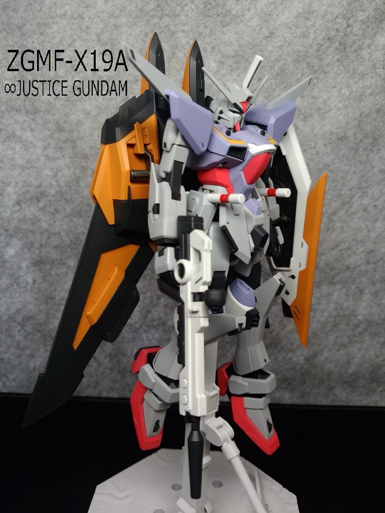 1/100 インフィニットジャスティスガンダム–2枚目/制作者：しろもももぐ