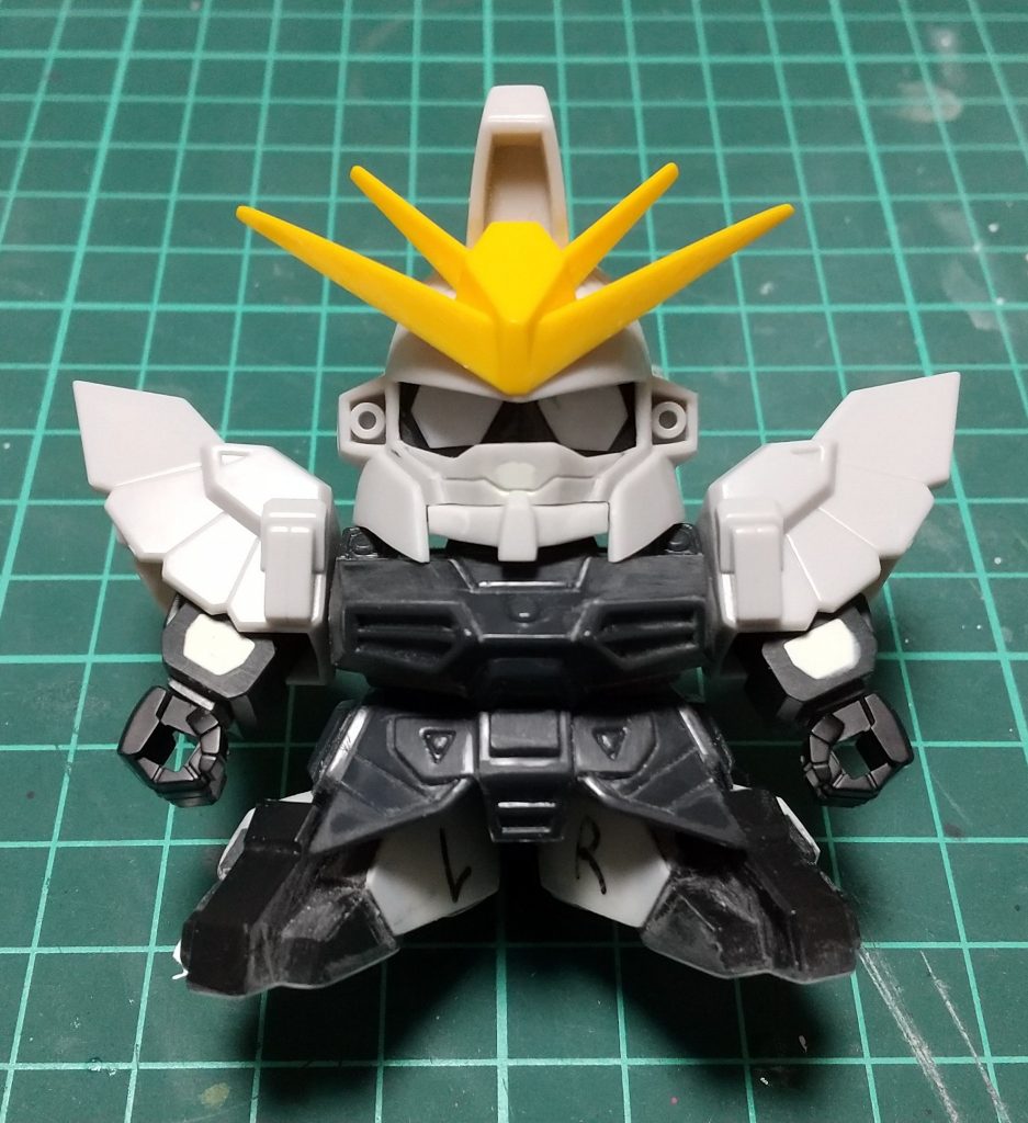 「プラモウォーズ」に出てくるムシャガンダムエンを意識してみました。