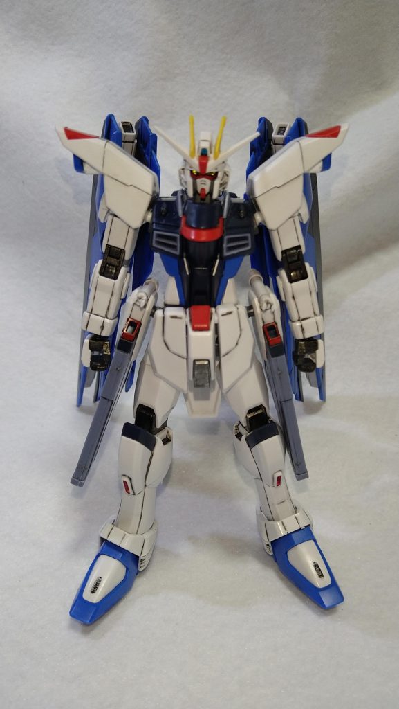 HGCE　フリーダムガンダム　ガンダムマーカー塗装–5枚目/制作者：Gタクヨ