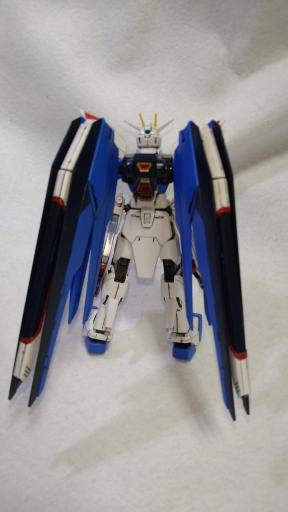 HGCE　フリーダムガンダム　ガンダムマーカー塗装–6枚目/制作者：Gタクヨ