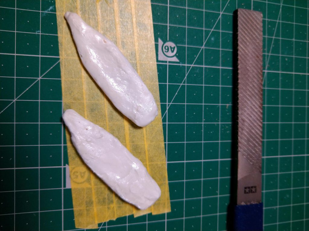 一部フルスクラッチでパーツを作ってます。フルスクラッチを行うのは初めてなので目立たない場所です。