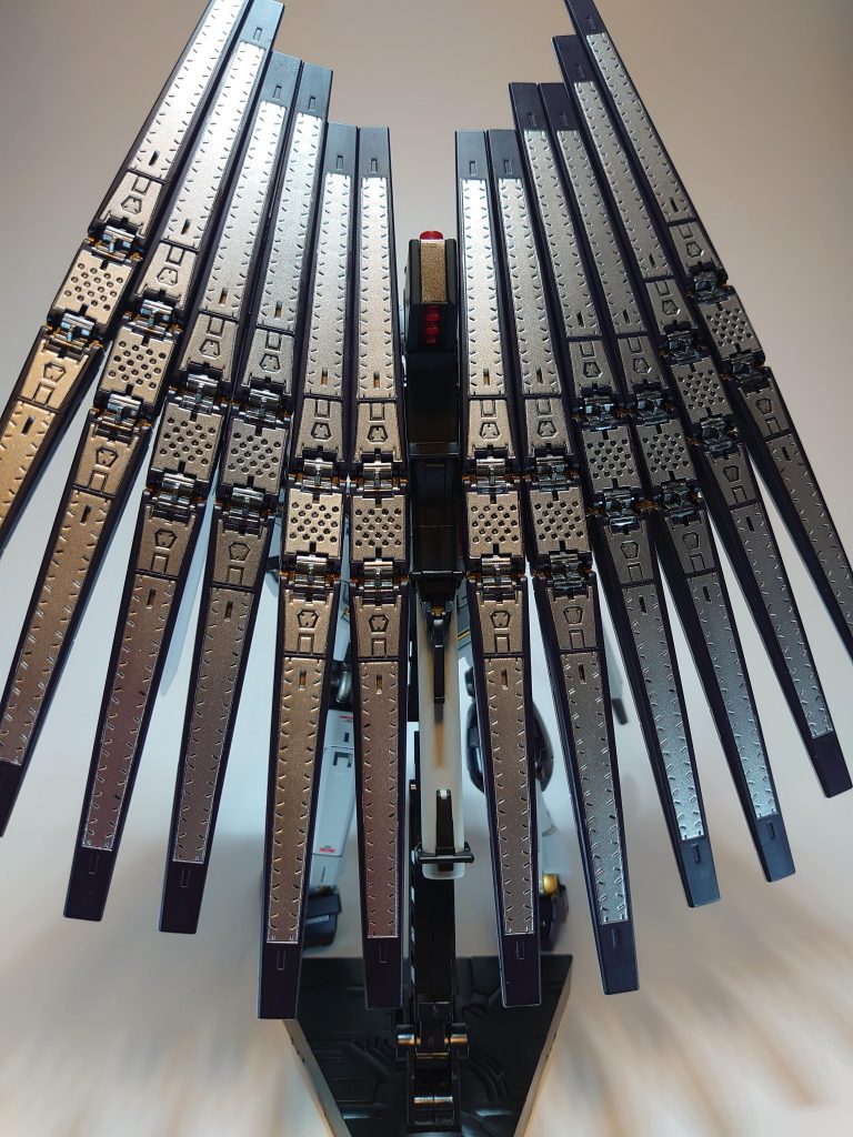 フィン・ファンネルの塗り分けは本当に良い練習になりました。