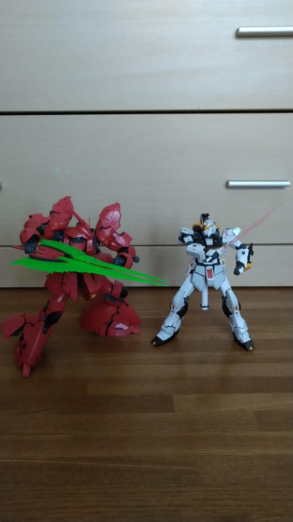 そして、すべての火器を撃ち尽くして格闘戦へ……。 では、今回はこれで終わろうとおもいます。最後まで見ていただきありがとうございました!