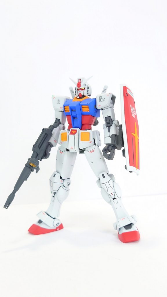 おまけで作ったEG用頭部。首が少し長いですがこれはこれでアリかな？