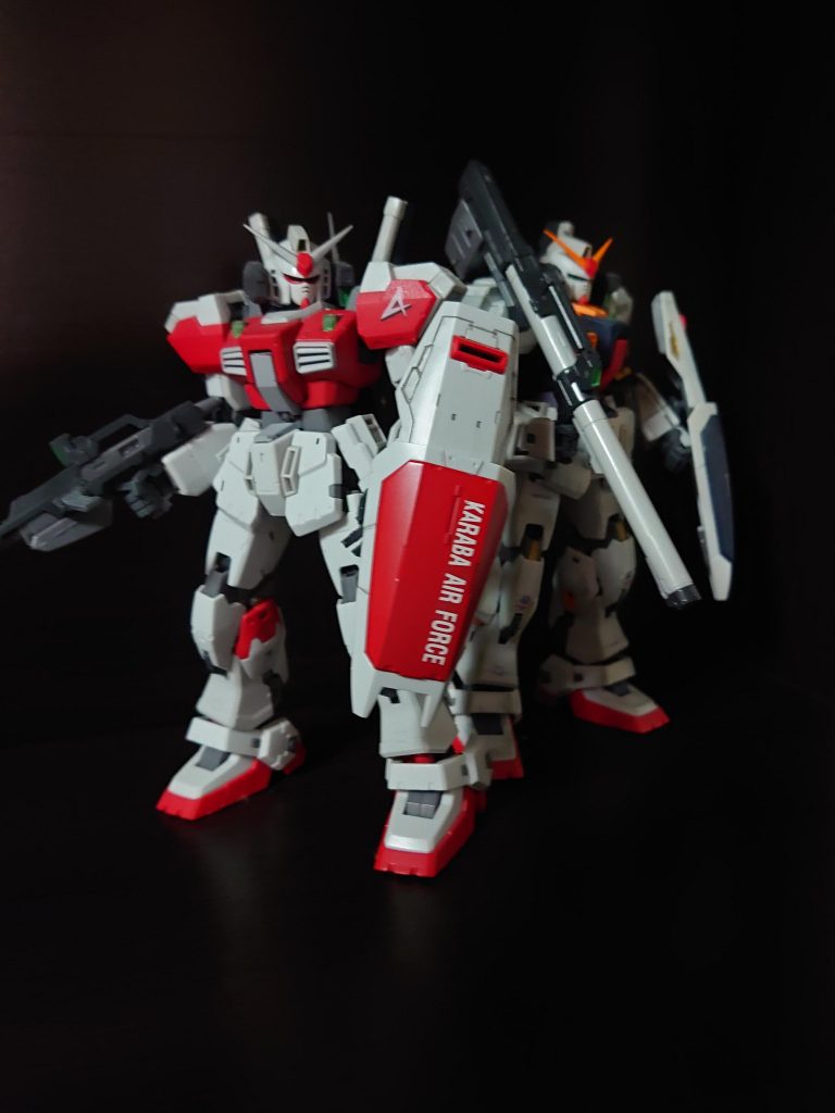 ガンダムMKⅡ–3枚目/制作者：@gunplamorimori