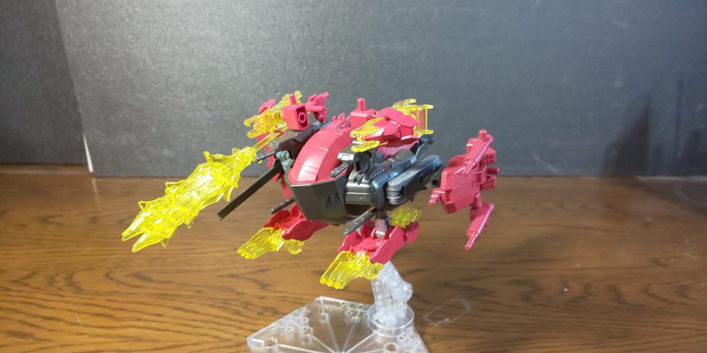 イサリビアームズ単体でも。カラーは流星号イメージでマゼンタを使用。 