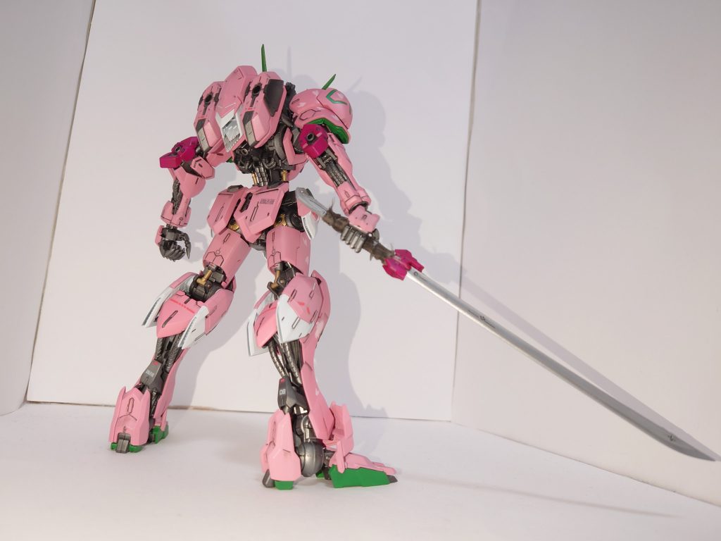 後ろからのショット。