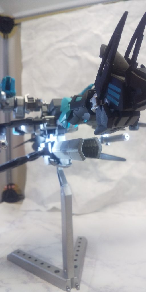 デカすぎて大きめのブース超ギリギリ。黒主体のカラーなので微妙にカメラ写りが悪い。それもこれもテンションだけで作ったのが悪い。