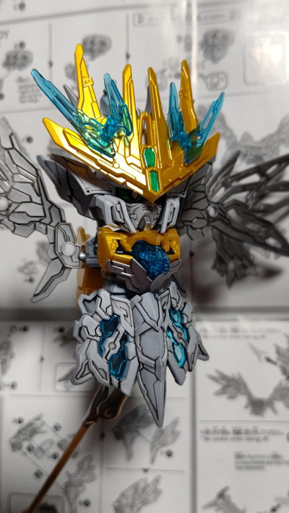 つや消しトップコート吹き付け前、この時点でかっこいい。