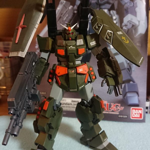 ジェスタキャノンをフルアーマーガンダムに