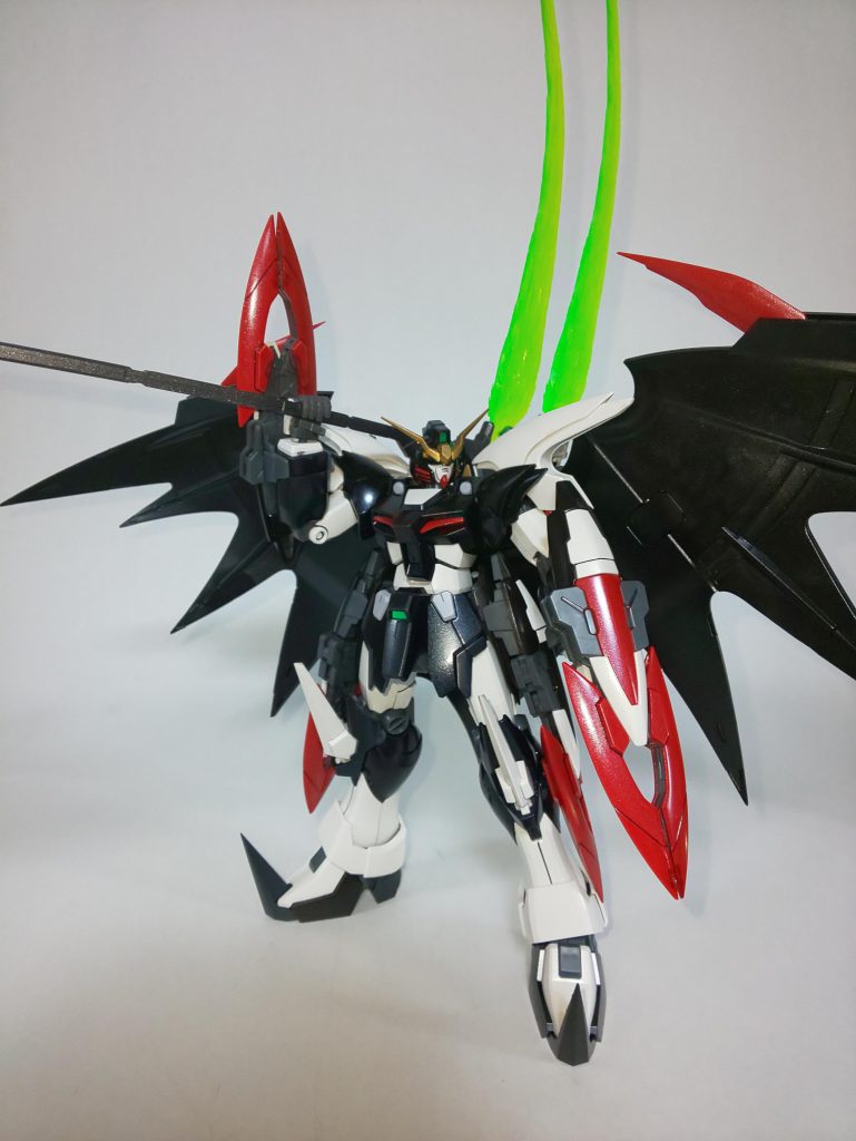 素のデスサイズと言えばこちらのポーズですね。