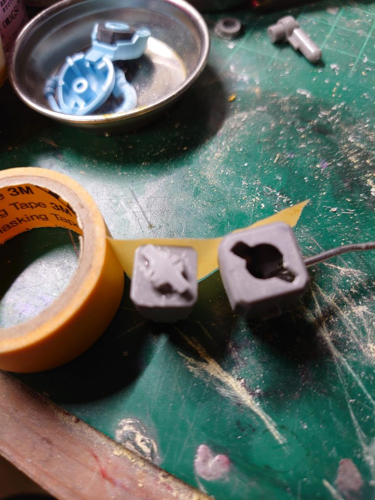 旧キット改造動画を真似た後ハメ加工　もっと精度を上げていきたいです