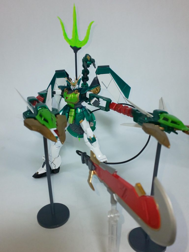 タウヤー装備も一緒に投擲!でも全部戻って来ます