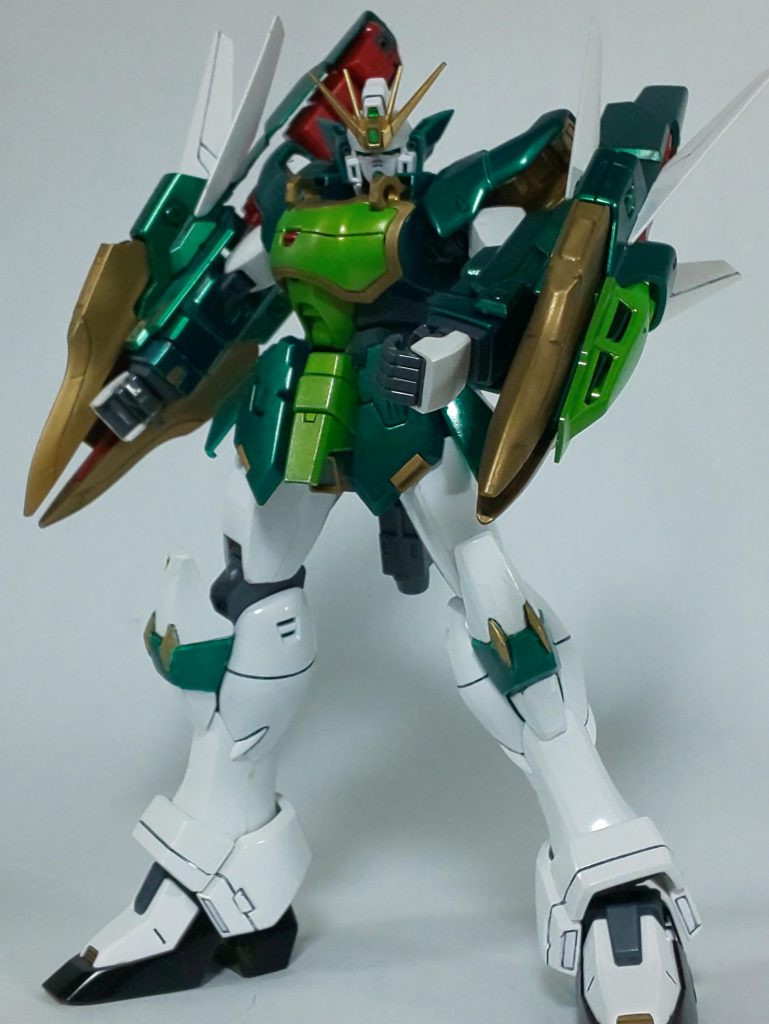 装備無し。他の機体がドンドン追加装備が来て、相対的にこじんまりしてたので、今回の拡張キットはとても良い感じでした。